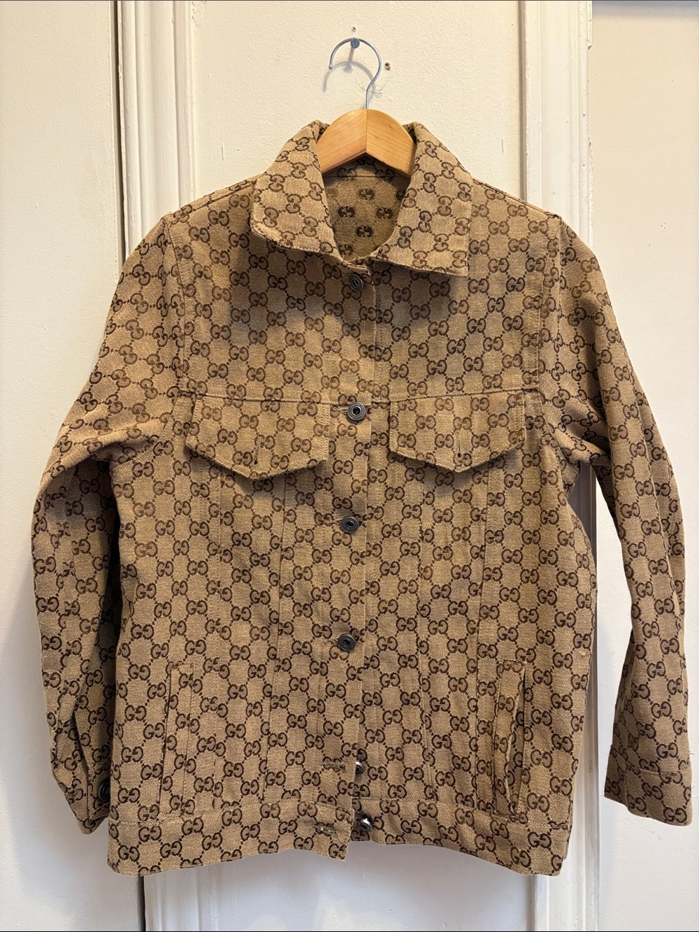 vintage y2k gg monogram jacket